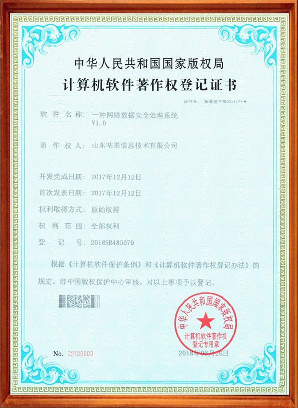 一種網絡數(shù)據安全處理系統(tǒng)